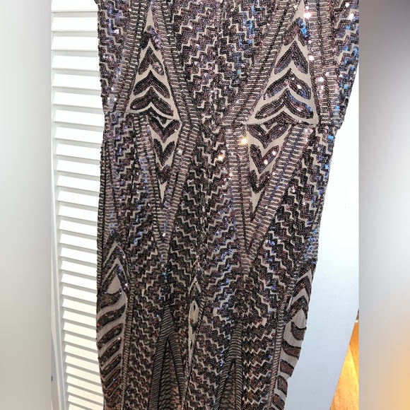 new without tag brown sequin formal gown - Picture 10 of 14